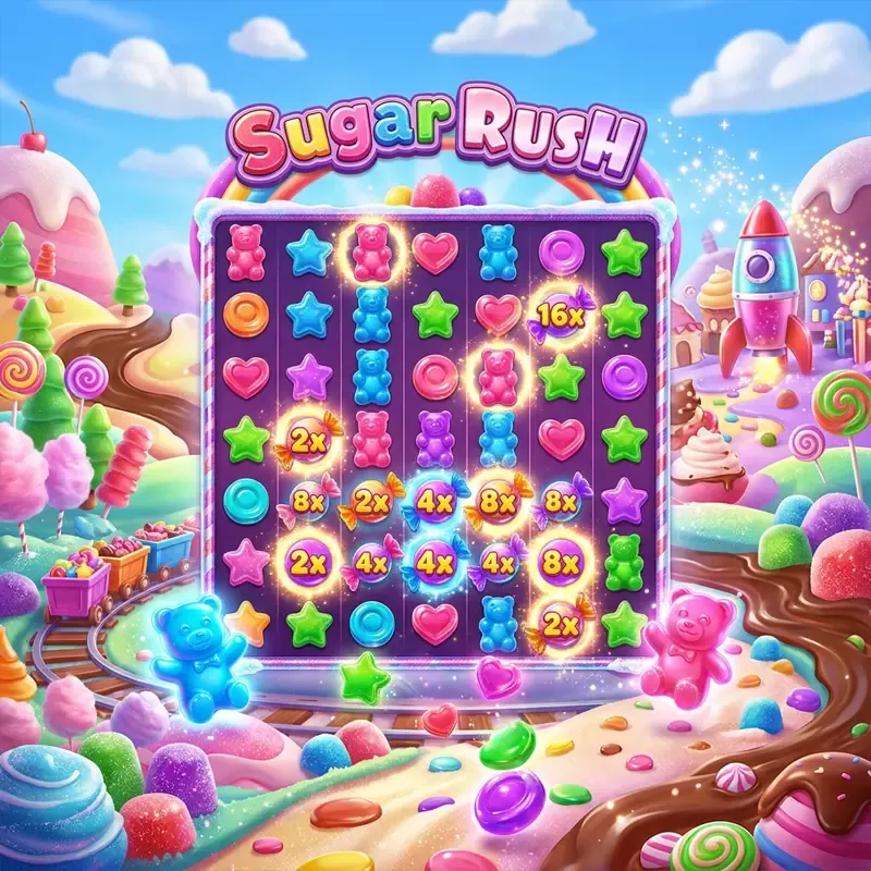 Sugar Rush slot Pragmatic Play μηχανικές