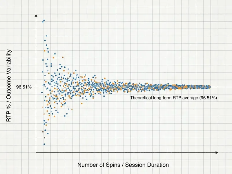 Sweet Bonanza RTP volatility graph